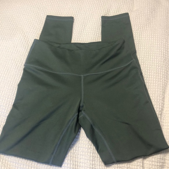 Zella size medium full length green leggings - Picture 4 of 5